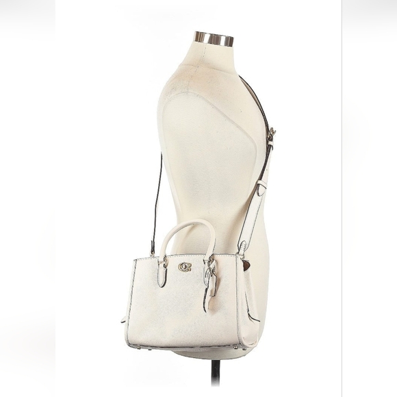 EUC Coach BROOKE Carryall 28 In CHALK   Handbag / Crossbody - Picture 15 of 16